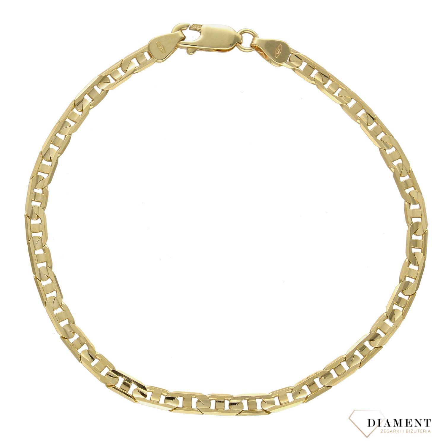 Złota bransoletka 375 marina DIA-BRA-RBPDECO 100-375 3,5mm (1).jpg